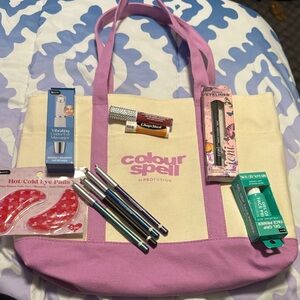 Colour Spell Tote with Beauty Accessories